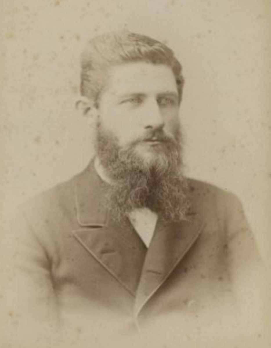 George King, the First Colporteur, 1880